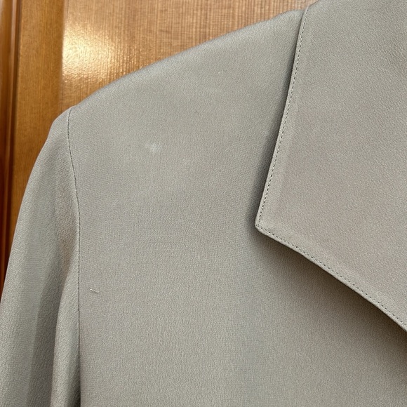 Nordstrom’s Taupe Silk Blouse SP - Picture 5 of 5